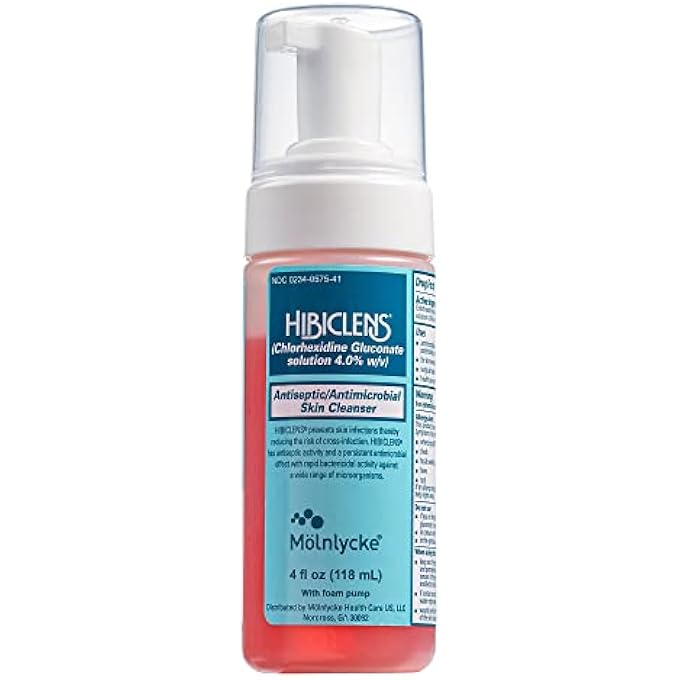 ANTISEPTIC ANTIMICROBIAL SKIN CLEANSER 4OZ FOAM PUMP